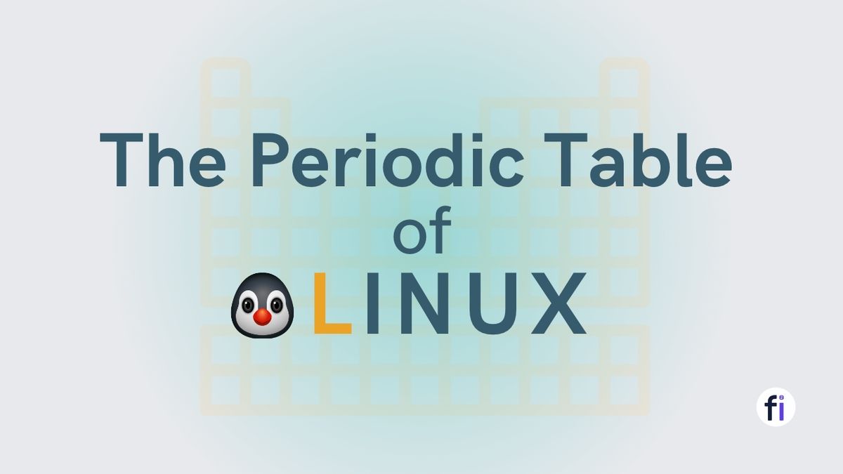 The Periodic Table of Linux